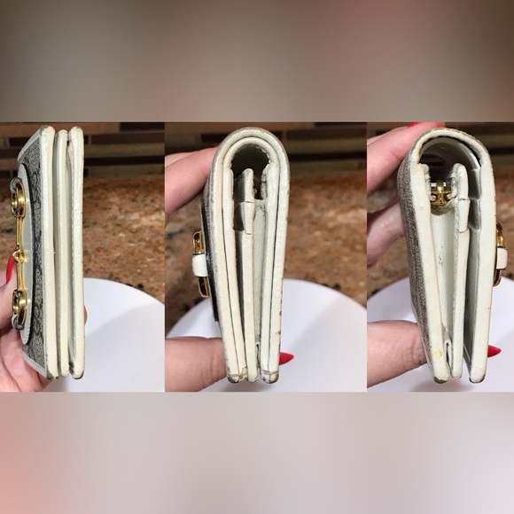 GUCCI GG Supreme Horsebit Compact Card Wallet 😍❤️‍🔥🔥 - Picture 15 of 17
